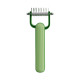 Колтунорез Taotaopets 095530 для удаления подшерстка шерсти для собак и кошек Green