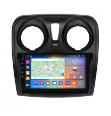 Штатная магнитола Lesko для Dacia Dokker I 2012-2017 экран 9" 4/64Gb CarPlay 4G Wi-Fi GPS Prime