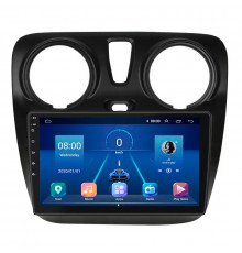 Штатная магнитола Lesko для Renault Sandero II ver 3 2013-2018 экран 9" 4/32Gb 4G Wi-Fi GPS Top