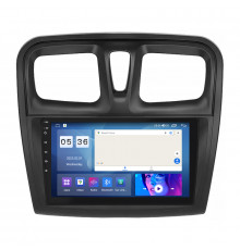 Штатная магнитола Lesko для Dacia Logan II 2012-2016 экран 9" 2/32Gb CarPlay 4G Wi-Fi GPS Prime