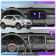Штатная магнитола Lesko для Fiat 500X I Рестайлинг 2018-н.в. экран 9" 2/32Gb Wi-Fi GPS Base
