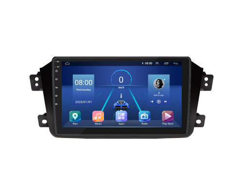 Штатная магнитола Lesko для Geely Emgrand X7 I 2011-2016 экран 9" 2/32Gb 4G Wi-Fi GPS Top
