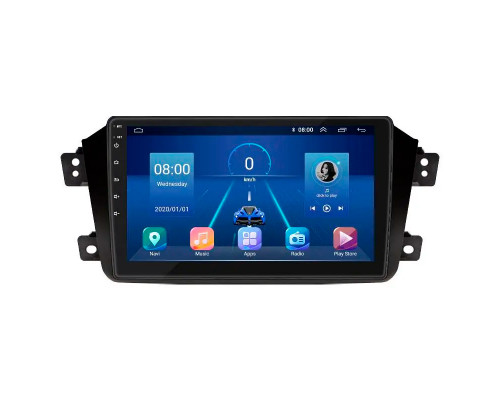 Штатная магнитола Lesko для Geely Emgrand X7 I Рестайлинг 2016-2019 экран 9" 4/64Gb 4G Wi-Fi GPS Top