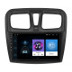 Штатная магнитола Lesko для Dacia Sandero II ver 3 2012-2016 экран 10" 1/16Gb Wi-Fi GPS Base