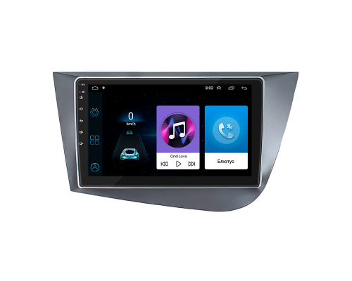 Штатная магнитола Lesko для SEAT Leon II Рестайлинг 2009-2012 экран 9" 1/16Gb Wi-Fi GPS Base
