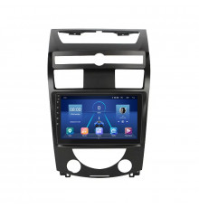 Штатная магнитола Lesko для SsangYong Rexton II ver 2 2006-2012 экран 10" 4/32Gb 4G Wi-Fi GPS Top