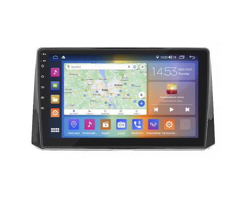 Штатная магнитола Lesko для Toyota Corolla XII (E210) 2018-н.в. экран 10" 4/64Gb CarPlay 4G Wi-Fi GPS Prime
