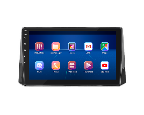 Штатная магнитола Lesko для Toyota Corolla XII (E210) 2018-н.в. экран 10" 6/128Gb 4G Wi-Fi GPS Top