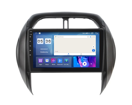 Штатная магнитола Lesko для Toyota RAV4 II (XA20) Рестайлинг 2003-2006 экран 9" 2/32Gb CarPlay 4G Wi-Fi GPS Prime