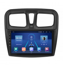 Штатная магнитола Lesko для Dacia Sandero II ver 3 2012-2016 экран 10" 4/32Gb 4G Wi-Fi GPS Top