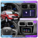 Штатная магнитола Lesko для Dacia Sandero II ver 3 2012-2016 экран 10" 6/128Gb 4G Wi-Fi GPS Top