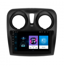 Штатная магнитола Lesko для Dacia Sandero II Рестайлинг 2016-2020 экран 9" 1/16Gb Wi-Fi GPS Base