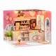 Кукольный дом конструктор DIY Cute Room H-023 Магазин мороженого Счастье