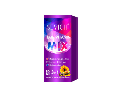 Витаминные капсулы для волос Sevich Hair Vitamin Mix 3 в 1 для восстановления волос 40 шт