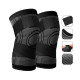 Компрессионные наколенники для спорта AOLIKES HX-7720 Black XL