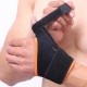 Бандаж ортез на запястье и большой палец AOLIKES A-1670 Left black + orange