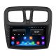 Штатная магнитола Lesko для Dacia Sandero II Рестайлинг ver 3 2016-2020 экран 10" 2/32Gb Wi-Fi GPS Base