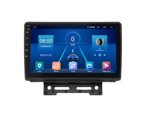 Штатная магнитола Lesko для Geely Emgrand 7 I Рестайлинг 2018-2020 экран 9" 4/32Gb 4G Wi-Fi GPS Top