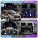 Штатная магнитола Lesko для Dacia Sandero II Рестайлинг ver 3 2016-2020 экран 10" 2/32Gb 4G Wi-Fi GPS Top