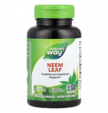 Нім, Neem, Nature's Way, 950 мг, 100 веганських капсул (475 мг в капсулі)