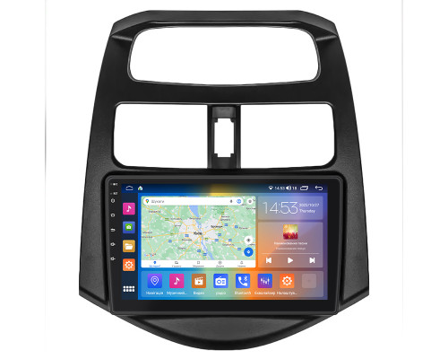 Штатная магнитола Lesko для Daewoo Matiz Creative M300 2009-2011 экран 9" 2/32Gb CarPlay 4G Wi-Fi GPS Prime