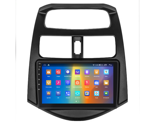 Штатная магнитола Lesko для Daewoo Matiz Creative M300 2009-2011 экран 9" 2/32Gb CarPlay 4G Wi-Fi GPS Prime