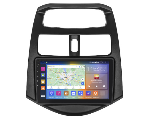 Штатная магнитола Lesko для Daewoo Matiz Creative M300 2009-2011 экран 9" 4/64Gb CarPlay 4G Wi-Fi GPS Prime