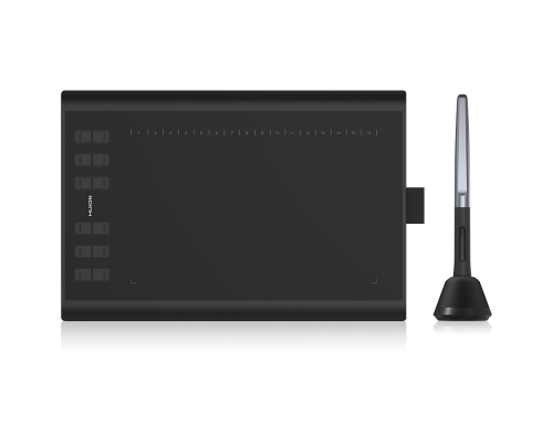 Графічний планшет Huion Inspiroy H1060P black, 10X6.25", 5080 LPI, 8192 levels