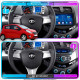 Штатная магнитола Lesko для Daewoo Matiz Creative M300 2009-2011 экран 9" 6/128Gb 4G Wi-Fi GPS Top
