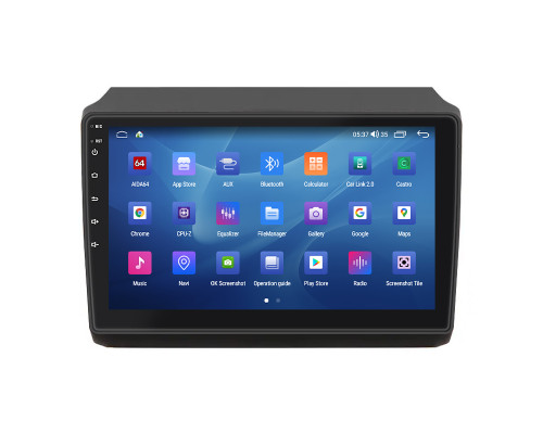 Штатная магнитола Lesko для Fiat Ducato II Рестайлинг 2011-н.в. экран 9" 4/64Gb CarPlay 4G Wi-Fi GPS Prime
