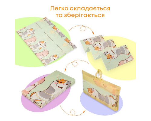 Дитячий складний термокилимок 147cм х 196см х 7мм SW-00003034