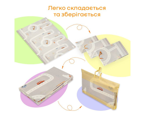 Дитячий складний термокилимок 147cм х 196см х 7мм SW-00003035