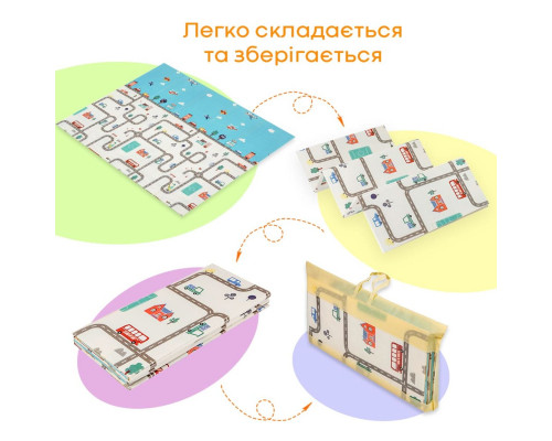 Дитячий складний термокилимок 177см х 195см х 7мм SW-00003038