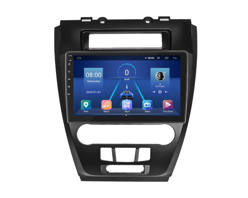 Штатная магнитола Lesko для Ford Fusion I 2002-2005 экран 9" 2/32Gb Wi-Fi GPS Base