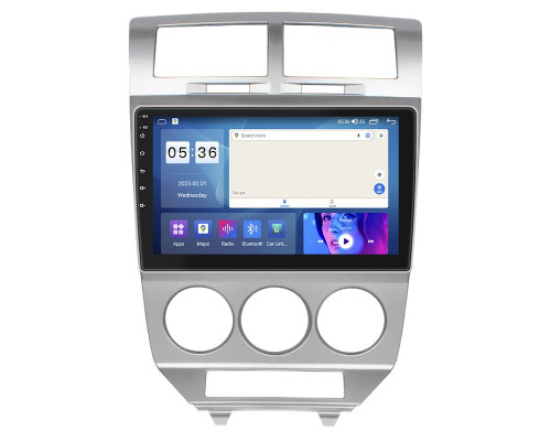 Штатная магнитола Lesko для Dodge Caliber I 2006-2009 экран 10" 4/64Gb CarPlay 4G Wi-Fi GPS Prime