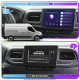 Штатная магнитола Lesko для Nissan NV400  2020-н.в экран 10" 2/32Gb 4G Wi-Fi GPS Top