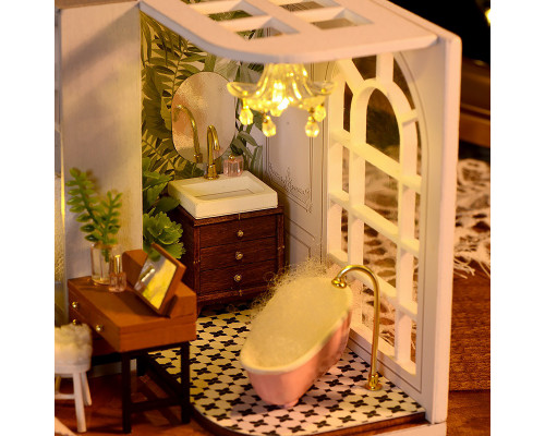 Кукольный дом конструктор DIY Cute Room QT-011-B Lazy Daily