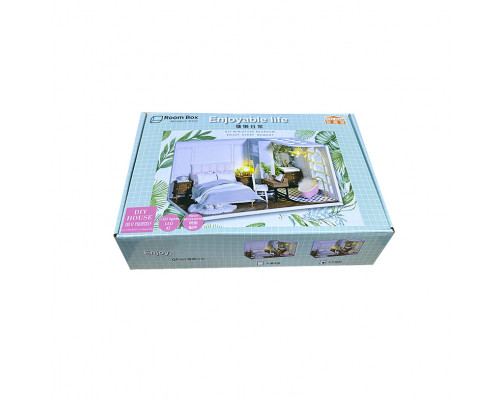 Кукольный дом конструктор DIY Cute Room QT-011-B Lazy Daily