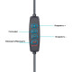 Настольная LED лампа M006-1 с прищепкой переносная светодиодная гибкая USB Black