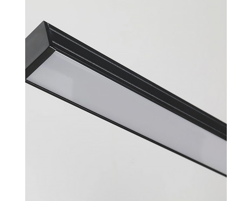 Настольная LED лампа M-016 светодиодная складная зажимная с поворотным кронштейном Black