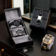 Футляр кейс для наручных часов Casegrace SP01347 органайзер на 2 отделения 13*9,5*7,5 см Black