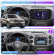 Штатная магнитола Lesko для Volkswagen Tiguan I Рестайлинг 2011-2017 экран 9" 2/32Gb Wi-Fi GPS Base