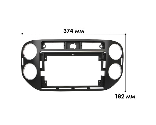 Переходная рамка Volkswagen Tiguan 2008-2016 Golf Plus 2005-2014 (1747) 9"