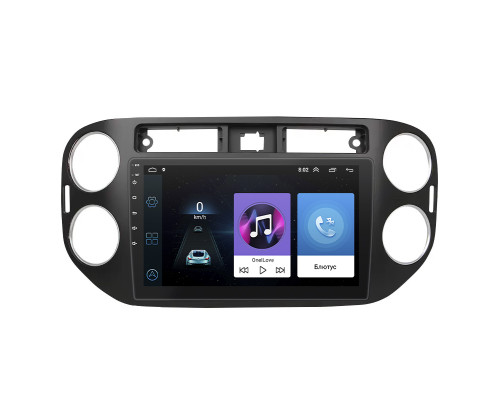 Штатная магнитола Lesko для Volkswagen Golf Plus II 2009-2014 экран 9" 1/16Gb Wi-Fi GPS Base