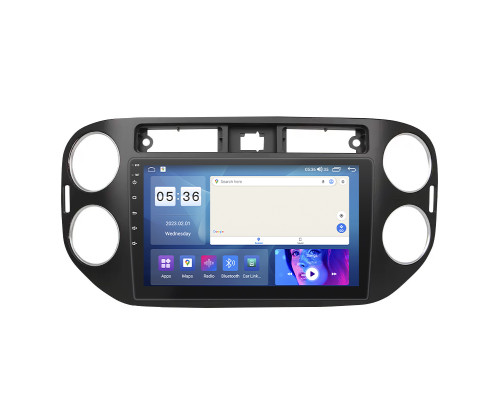 Штатная магнитола Lesko для Volkswagen Golf Plus II 2009-2014 экран 9" 4/64Gb CarPlay 4G Wi-Fi GPS Prime