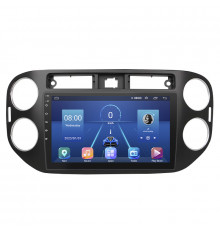 Штатная магнитола Lesko для Volkswagen Golf Plus II 2009-2014 экран 9" 4/32Gb 4G Wi-Fi GPS Top