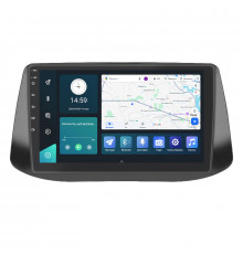Штатная магнитола Lesko для Hyundai i30 III Рестайлинг 2018-2020 экран 9" 4/32Gb 4G Wi-Fi GPS Top