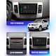 Штатная магнитола Lesko для Citroen C-Crosser  2007-2013 экран 9" 2/32Gb Wi-Fi GPS Base