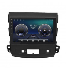 Штатная магнитола Lesko для Citroen C-Crosser  2007-2013 экран 9" 4/32Gb 4G Wi-Fi GPS Top