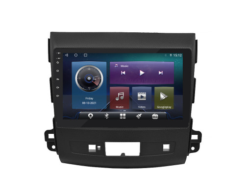 Штатная магнитола Lesko для Citroen C-Crosser  2007-2013 экран 9" 4/32Gb 4G Wi-Fi GPS Top